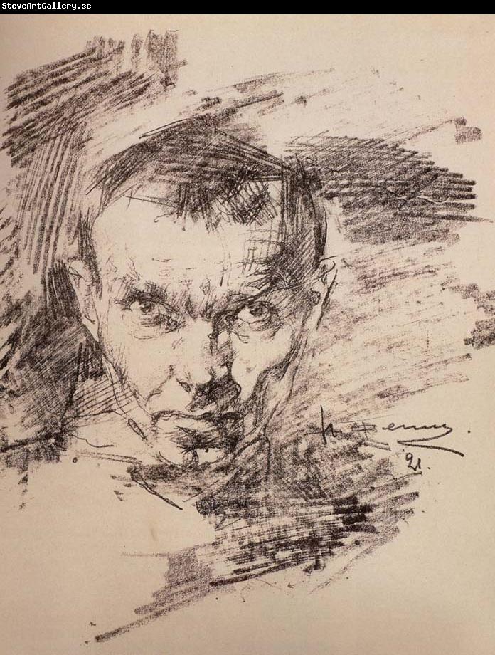 Nikolay Fechin Self-Portrait